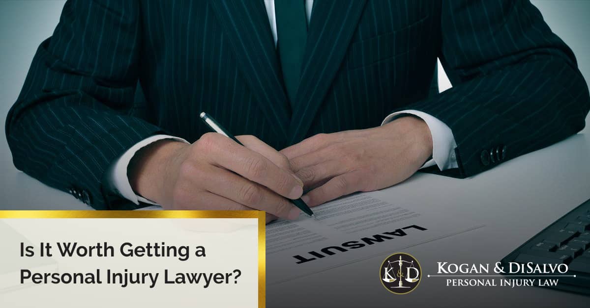 Should I Hire A Personal Injury Lawyer? | Kogan & DiSalvo